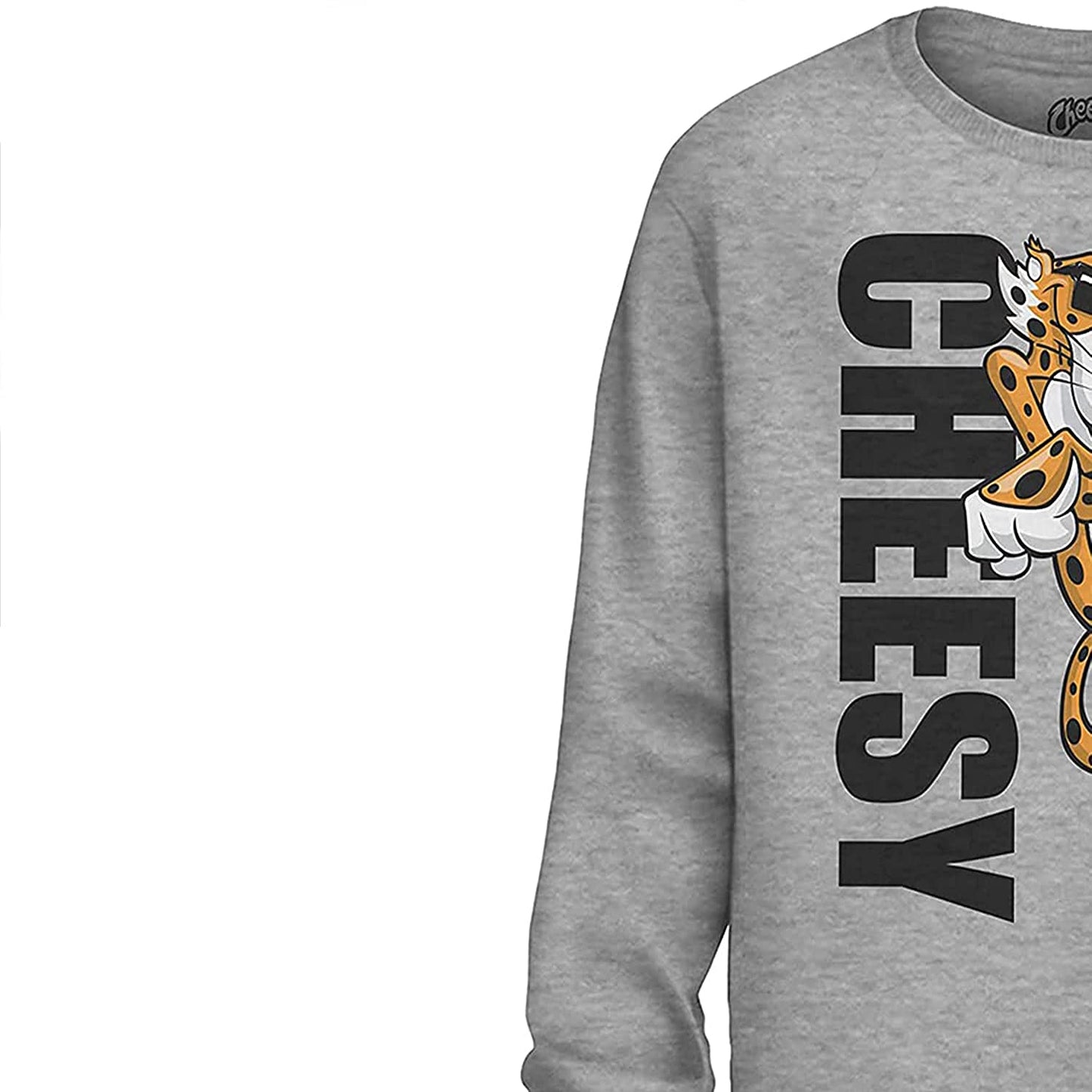 Cheetos Men Chester Cheetah Long Sleeve Graphic T-Shirt