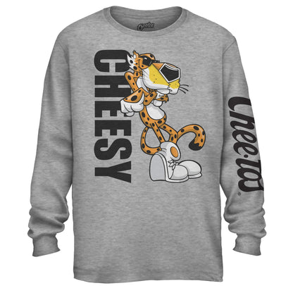 Cheetos Men Chester Cheetah Long Sleeve Graphic T-Shirt